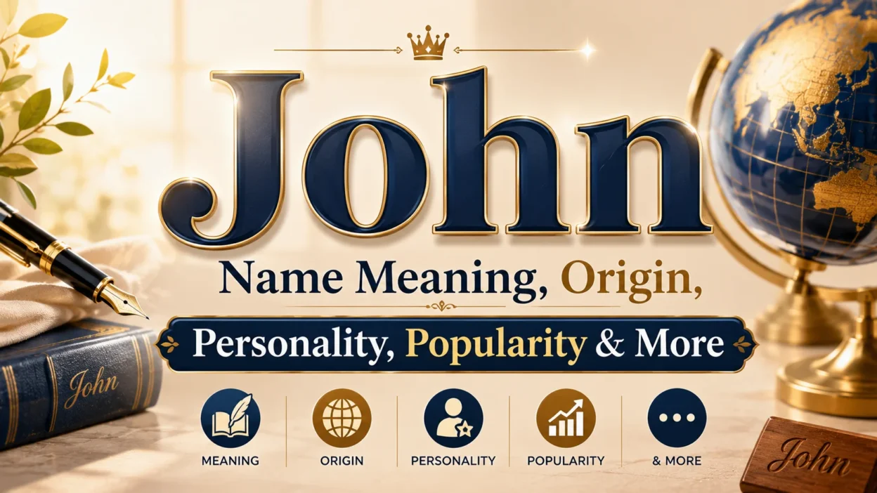 John Name Meaning, Origin, Personality, Popularity & More