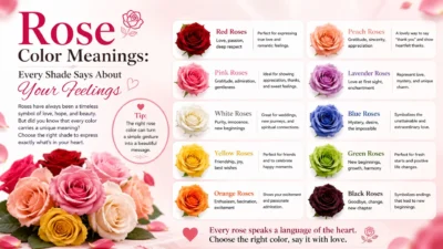 Rose Color Meanings Every Shade Says About Your Feelings
