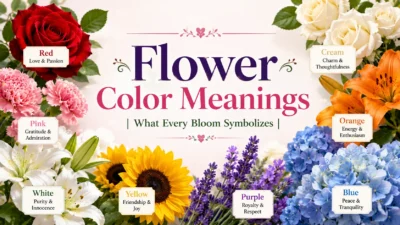 Flower Color Meanings What Every Bloom Symbolizes