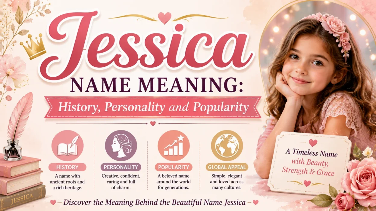 Jessica Name Meaning History, Personality and Popularity
