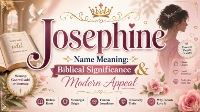 Josephine Name Meaning Biblical Significance & Modern Appeal