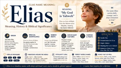Elias Name Meaning Meaning, History & Biblical Significance