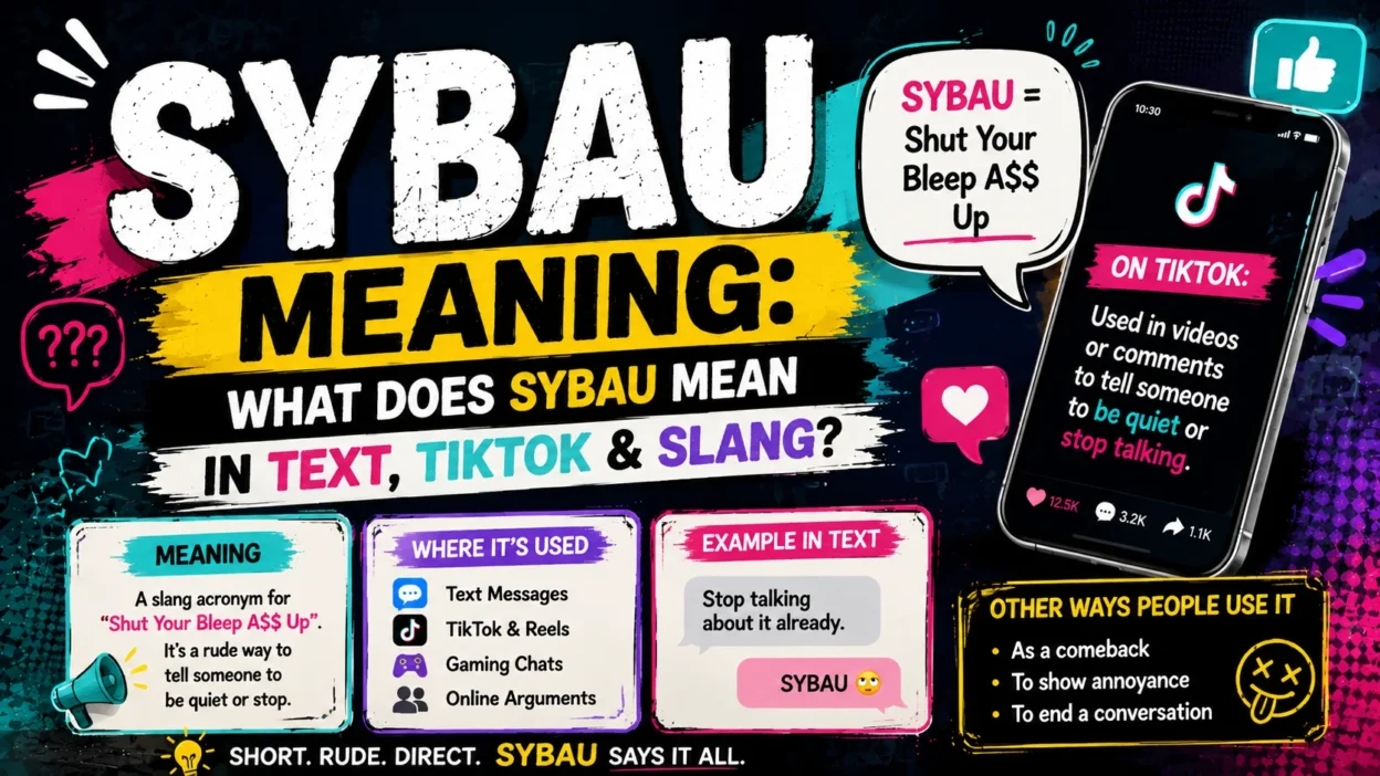 SYBAU Meaning What Does SYBAU Mean in Text & Slang