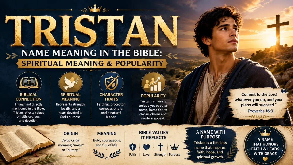 Tristan Name Meaning in the Bible Spiritual Meaning & Popularity