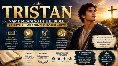 Tristan Name Meaning in the Bible Spiritual Meaning & Popularity