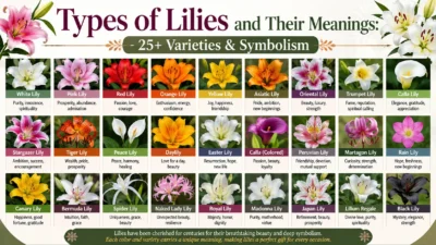 Types of Lilies and Their Meanings 25+ Varieties & Symbolism
