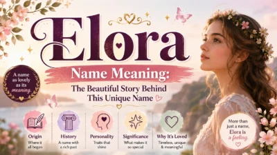 Elora Name Meaning Story Behind This Unique Name