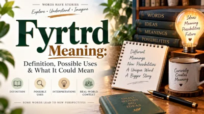 Fyrtrd Meaning Definition, Possible Uses & What It Could Mean