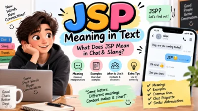 JSP Meaning in Text What Does JSP Mean in Chat & Slang