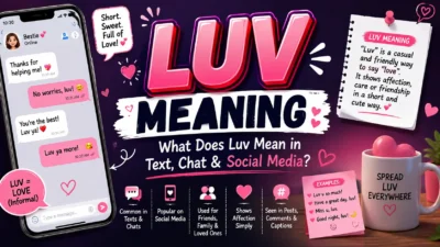 Luv Meaning What Does Luv Mean in Text, Chat & Social Media