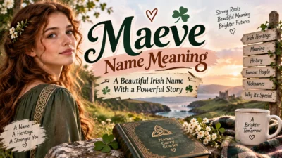 Maeve Name Meaning A Beautiful Irish Name With a Story