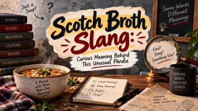 Scotch Broth Slang Curious Meaning Behind This Unusual Phrase