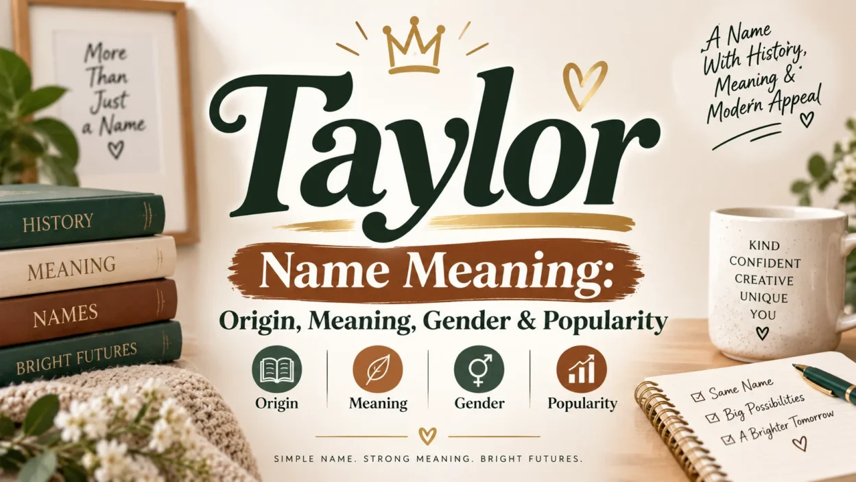 Taylor Name Meaning Origin, Meaning, Gender & Popularity