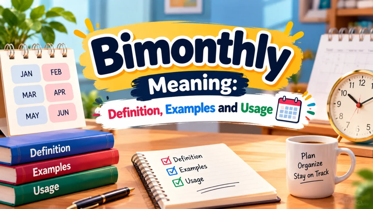 Bimonthly Meaning Definition, Examples and Usage 📅