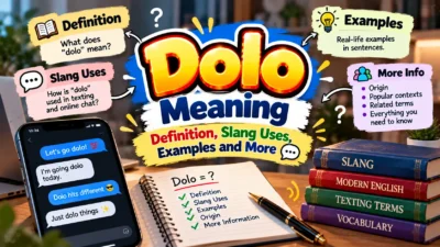 Dolo Meaning: Definition, Slang Uses, Examples and More 💬