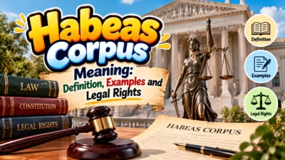 Habeas Corpus Meaning: Definition, Examples and Legal Rights