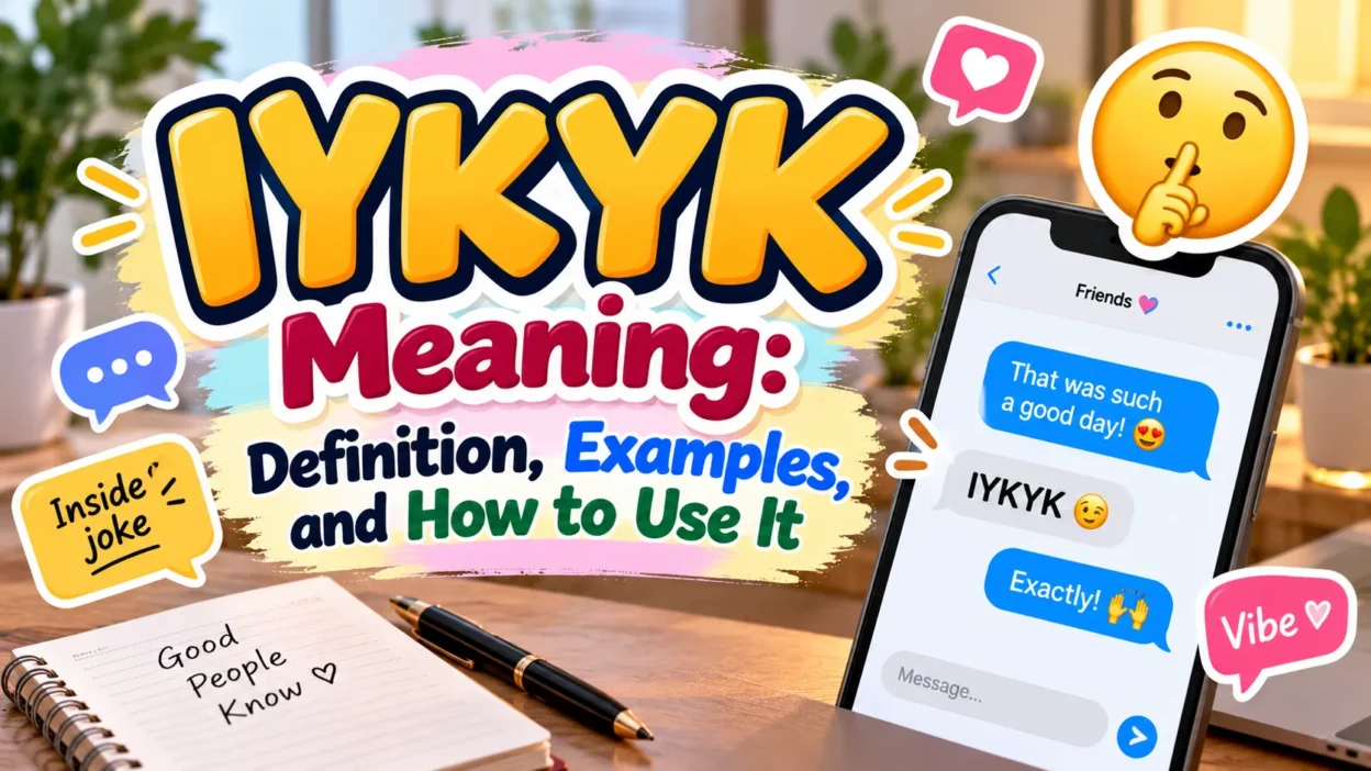 IYKYK Meaning: Definition, Examples and How to Use It