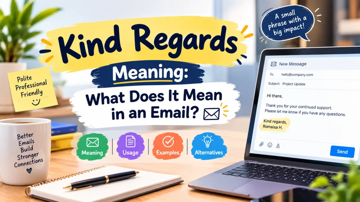 Kind Regards Meaning What Does It Mean in an Email ✉️