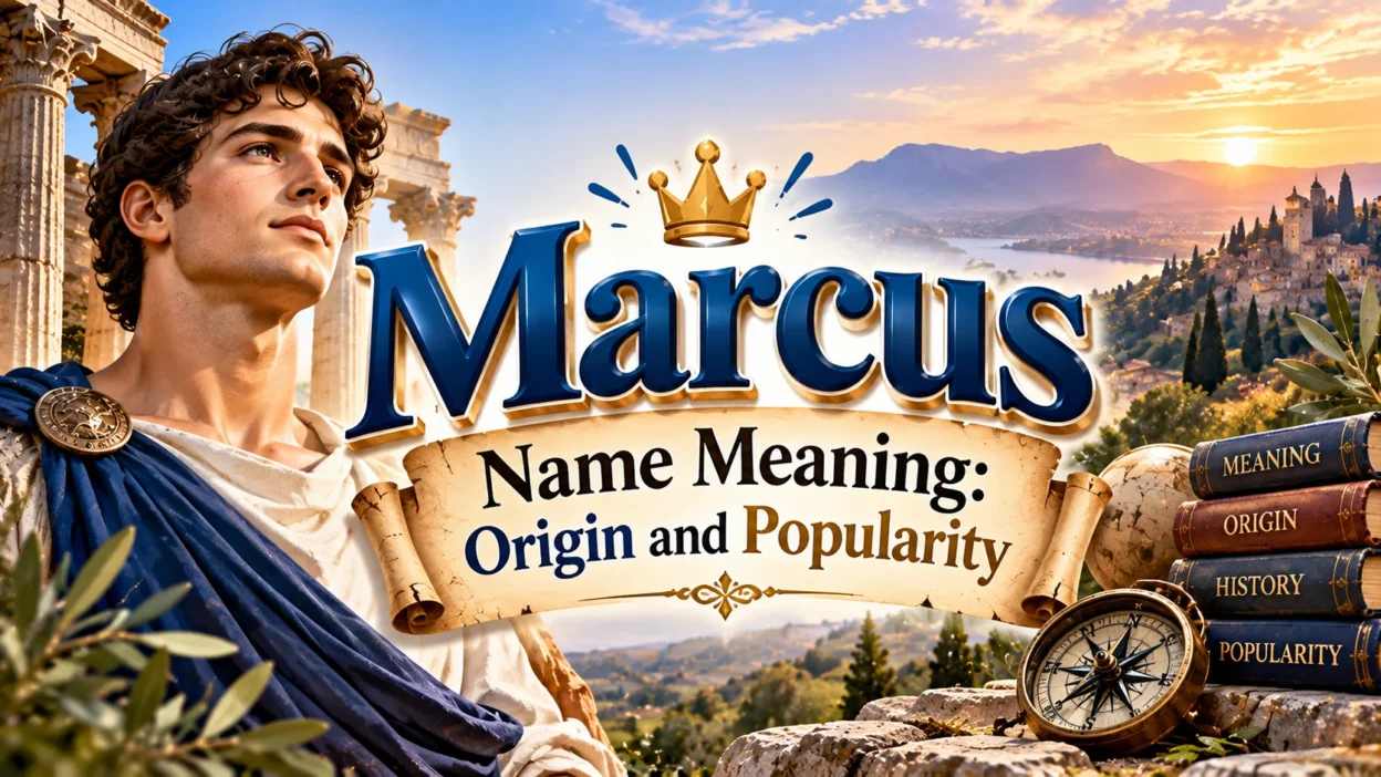 Marcus Name Meaning Origin and Popularity 💙