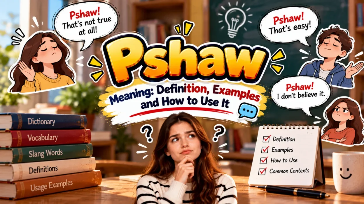 Pshaw Meaning: Definition, Examples and How to Use It 💬